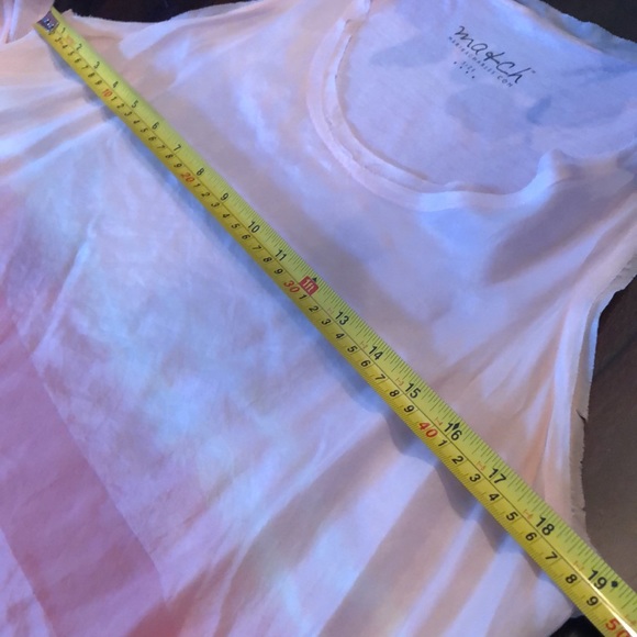 💕Match 2-piece Silky Tank & Poncho beachscape coral Bohemian set - Picture 9 of 13